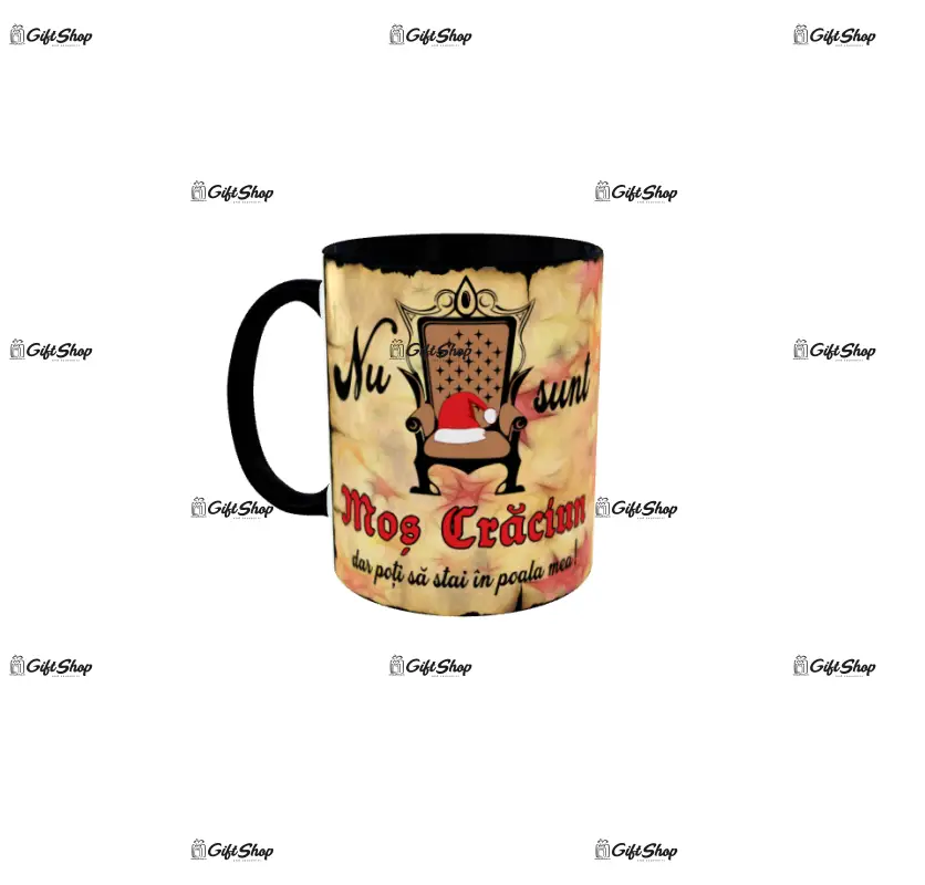 Nu sunt mos craciun, cana ceramica, 330ml, model cgs1715